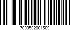 Código de barras (EAN, GTIN, SKU, ISBN): '7898582801589'