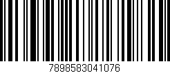 Código de barras (EAN, GTIN, SKU, ISBN): '7898583041076'