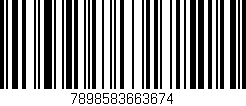 Código de barras (EAN, GTIN, SKU, ISBN): '7898583663674'