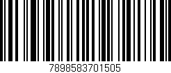 Código de barras (EAN, GTIN, SKU, ISBN): '7898583701505'