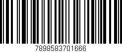 Código de barras (EAN, GTIN, SKU, ISBN): '7898583701666'