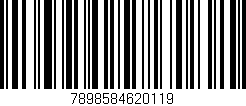 Código de barras (EAN, GTIN, SKU, ISBN): '7898584620119'