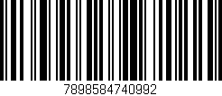 Código de barras (EAN, GTIN, SKU, ISBN): '7898584740992'