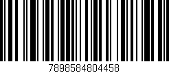 Código de barras (EAN, GTIN, SKU, ISBN): '7898584804458'
