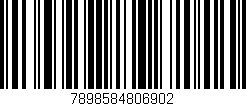 Código de barras (EAN, GTIN, SKU, ISBN): '7898584806902'