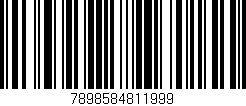 Código de barras (EAN, GTIN, SKU, ISBN): '7898584811999'