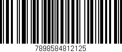 Código de barras (EAN, GTIN, SKU, ISBN): '7898584812125'