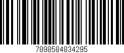Código de barras (EAN, GTIN, SKU, ISBN): '7898584834295'