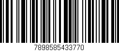 Código de barras (EAN, GTIN, SKU, ISBN): '7898585433770'