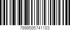 Código de barras (EAN, GTIN, SKU, ISBN): '7898585741103'