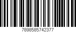 Código de barras (EAN, GTIN, SKU, ISBN): '7898585742377'
