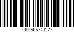 Código de barras (EAN, GTIN, SKU, ISBN): '7898585749277'