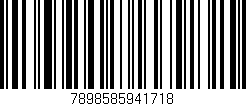 Código de barras (EAN, GTIN, SKU, ISBN): '7898585941718'