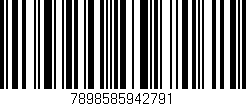 Código de barras (EAN, GTIN, SKU, ISBN): '7898585942791'