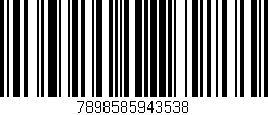 Código de barras (EAN, GTIN, SKU, ISBN): '7898585943538'