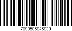 Código de barras (EAN, GTIN, SKU, ISBN): '7898585945938'