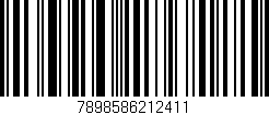 Código de barras (EAN, GTIN, SKU, ISBN): '7898586212411'