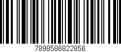 Código de barras (EAN, GTIN, SKU, ISBN): '7898586822856'