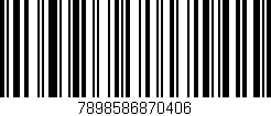Código de barras (EAN, GTIN, SKU, ISBN): '7898586870406'