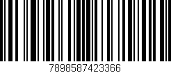 Código de barras (EAN, GTIN, SKU, ISBN): '7898587423366'