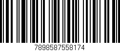 Código de barras (EAN, GTIN, SKU, ISBN): '7898587558174'