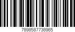 Código de barras (EAN, GTIN, SKU, ISBN): '7898587738965'