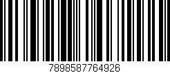 Código de barras (EAN, GTIN, SKU, ISBN): '7898587764926'