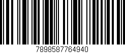 Código de barras (EAN, GTIN, SKU, ISBN): '7898587764940'