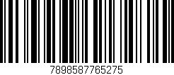 Código de barras (EAN, GTIN, SKU, ISBN): '7898587765275'