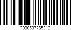 Código de barras (EAN, GTIN, SKU, ISBN): '7898587765312'