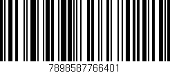 Código de barras (EAN, GTIN, SKU, ISBN): '7898587766401'