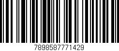 Código de barras (EAN, GTIN, SKU, ISBN): '7898587771429'
