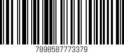 Código de barras (EAN, GTIN, SKU, ISBN): '7898587773379'