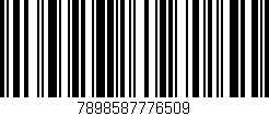 Código de barras (EAN, GTIN, SKU, ISBN): '7898587776509'