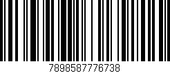 Código de barras (EAN, GTIN, SKU, ISBN): '7898587776738'
