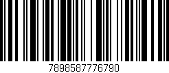 Código de barras (EAN, GTIN, SKU, ISBN): '7898587776790'