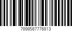 Código de barras (EAN, GTIN, SKU, ISBN): '7898587776813'