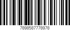 Código de barras (EAN, GTIN, SKU, ISBN): '7898587778978'