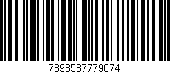 Código de barras (EAN, GTIN, SKU, ISBN): '7898587779074'