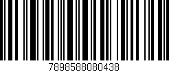 Código de barras (EAN, GTIN, SKU, ISBN): '7898588080438'