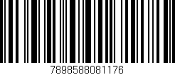 Código de barras (EAN, GTIN, SKU, ISBN): '7898588081176'