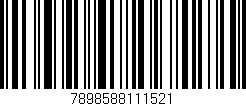 Código de barras (EAN, GTIN, SKU, ISBN): '7898588111521'