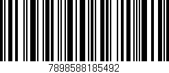 Código de barras (EAN, GTIN, SKU, ISBN): '7898588185492'