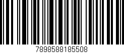 Código de barras (EAN, GTIN, SKU, ISBN): '7898588185508'