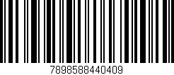 Código de barras (EAN, GTIN, SKU, ISBN): '7898588440409'