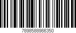 Código de barras (EAN, GTIN, SKU, ISBN): '7898588966350'