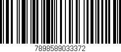 Código de barras (EAN, GTIN, SKU, ISBN): '7898589033372'