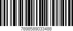Código de barras (EAN, GTIN, SKU, ISBN): '7898589033488'
