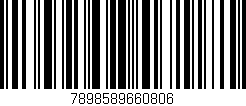 Código de barras (EAN, GTIN, SKU, ISBN): '7898589660806'