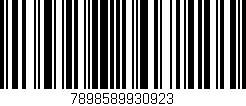 Código de barras (EAN, GTIN, SKU, ISBN): '7898589930923'